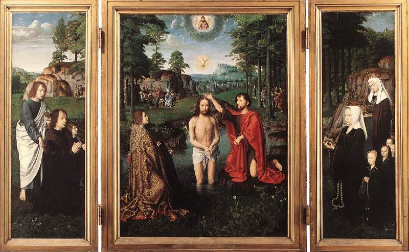 DAVID, Gerard Triptych of Jan Des Trompes  sdf